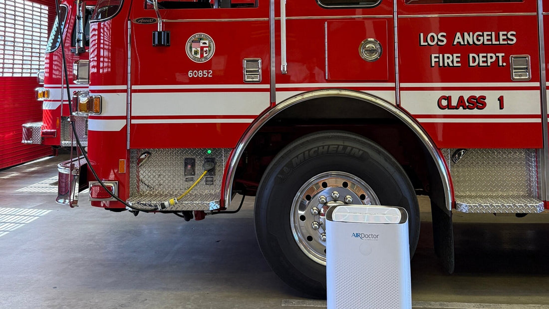 AirDoctor Donates Air Purifiers to Sherman Oaks Fire Station