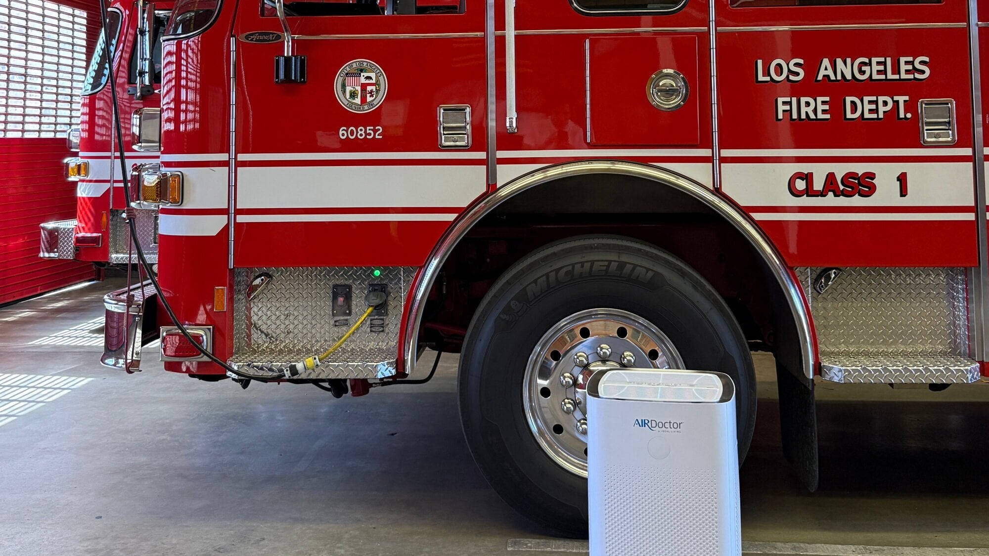 AirDoctor Donates Air Purifiers to Sherman Oaks Fire Station