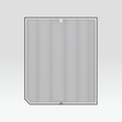 AirDoctor 2000 UltraHEPA replacement filter product image for capturing ultrafine airborne particles