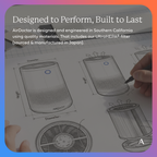 AirDoctor 4000 white air purifier artist drawings of product model