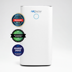 AirDoctor 5500 air purifier front view with UltraHEPA filtration for cleaner indoor air