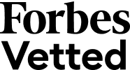 Forbes Vetted logo in black text on a white background