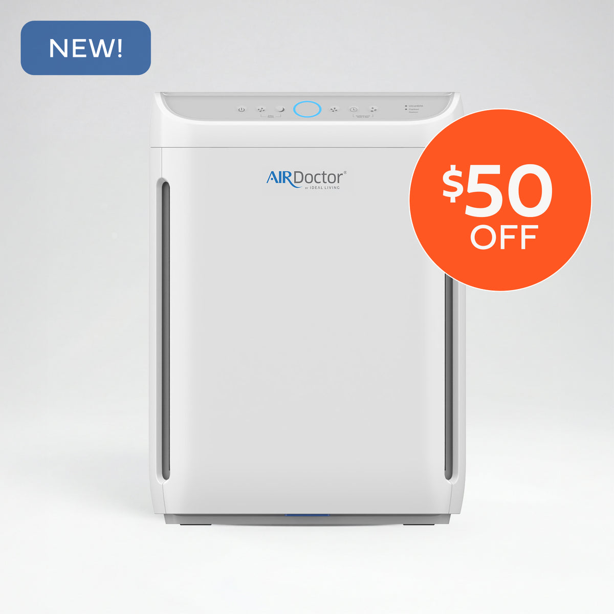 AirDoctor GO! Product image with $50 off badge