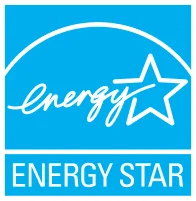 Energy Star logo on a blue background

