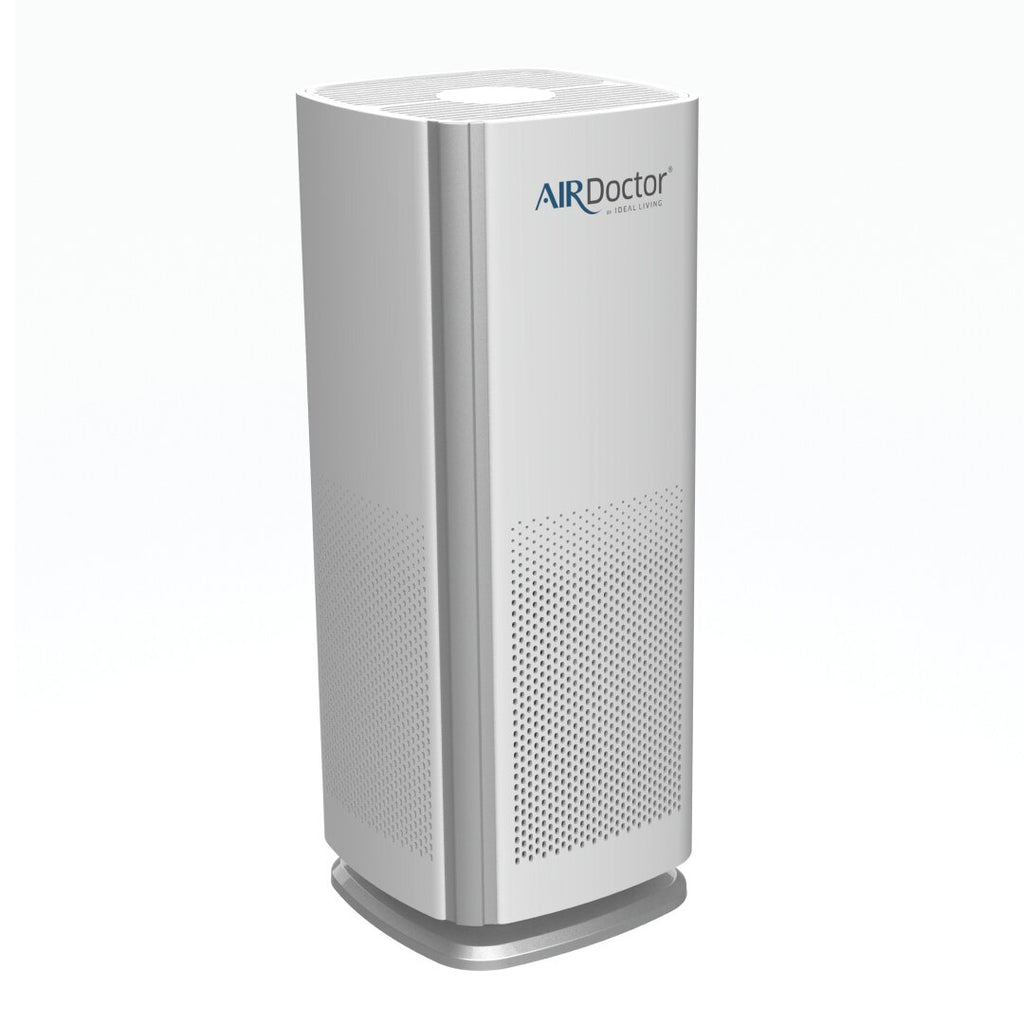 AirDoctor 1000 air purifier product image highlighting compact size