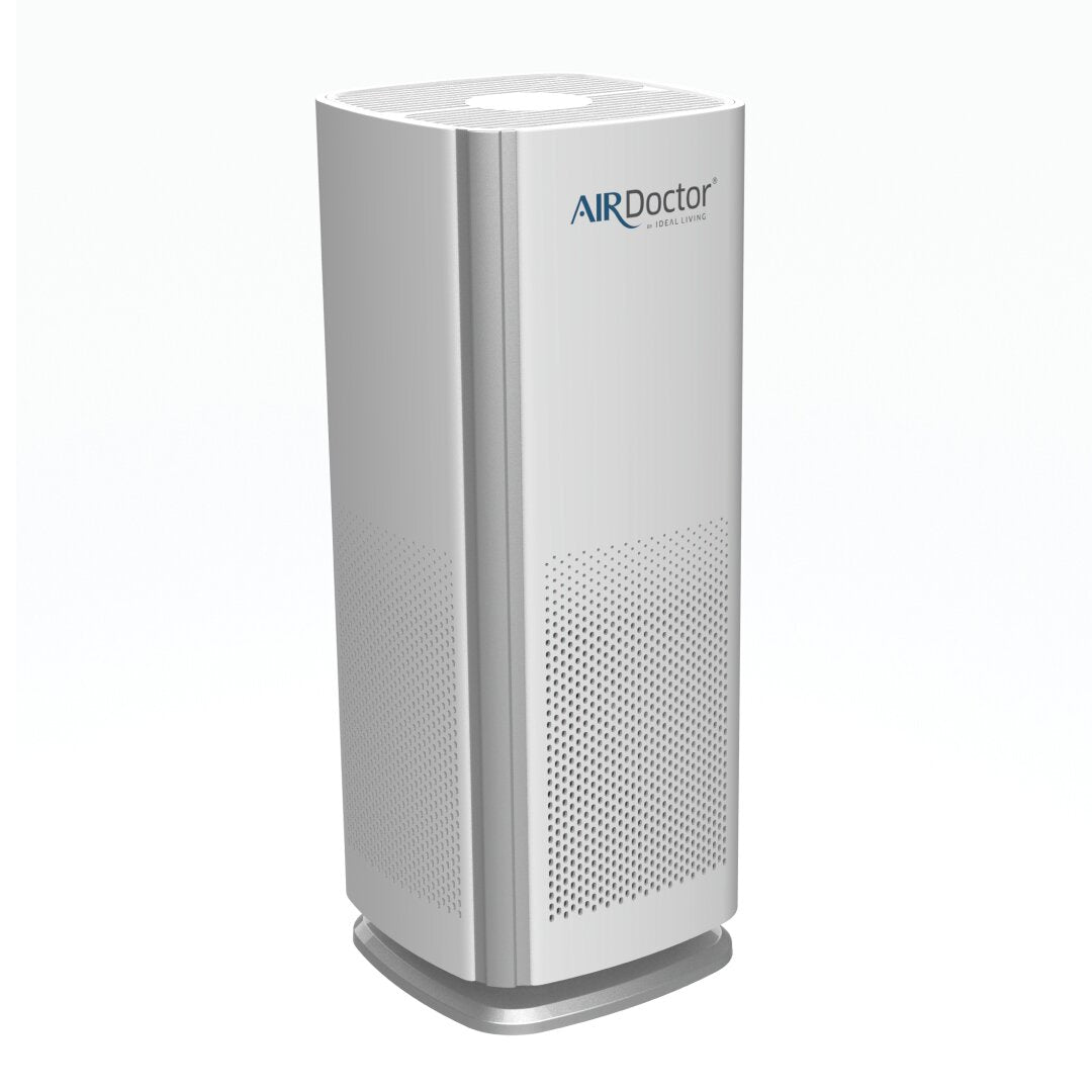 AirDoctor 1000 air purifier product image highlighting compact size
