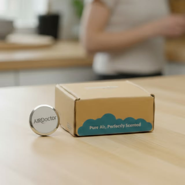 AromaTru diffuser clip with product box