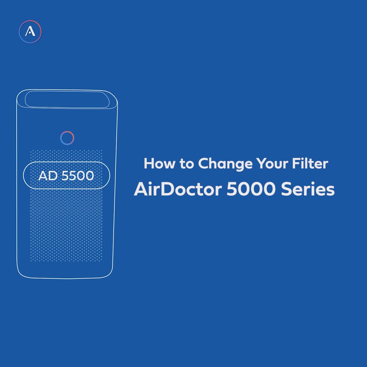 AirDoctor 5000 Series Premium Carbon/VOC Filters (2-Pack)