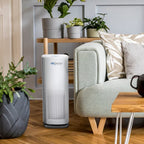 AirDoctor 1000 air purifier feature machine in living room